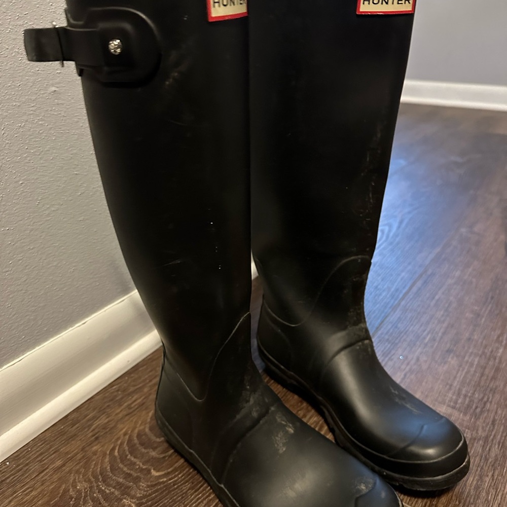 Hunter Classic Black Waterproof Boots